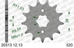 AFAM Framdrev 520 12T