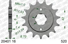 AFAM Framdrev 520 16T