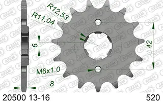 AFAM Framdrev #520 - Honda CB/CL/XL/XR