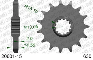 AFAM Framdrev 630 15T