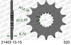 AFAM Framdrev 520 14T YFZ 450 R (2009 - 2020)