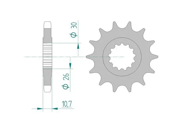 AFAM Framdrev 530 14T 