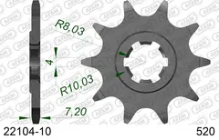 AFAM Framdrev 520 10T