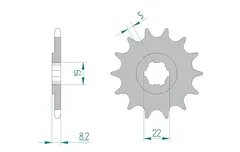 AFAM Framdrev 520 14T