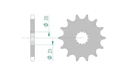 AFAM Framdrev 525 14T