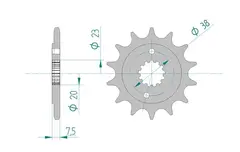 Countershaft Sprocket 520