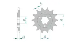 AFAM Framdrev 520 15T