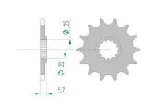 AFAM Framdrev 520 15T