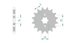 AFAM Framdrev 428 15T