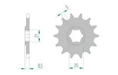 AFAM Framdrev 520 14T