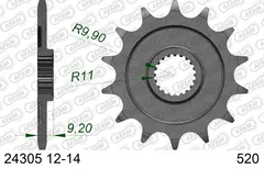 AFAM Framdrev 520 13T KX 250 F (2006 - 2020)
