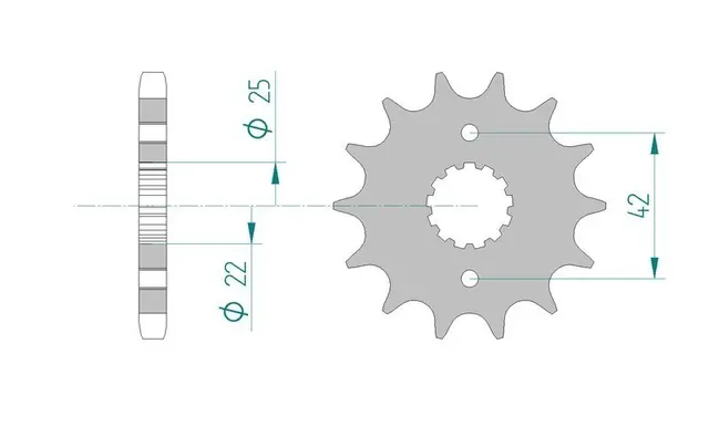 AFAM Framdrev 530 15T 
