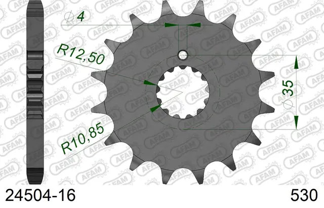 AFAM Framdrev 530 16T 