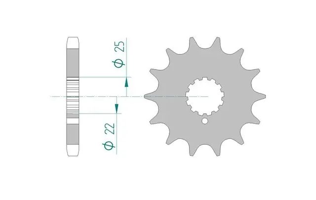 AFAM Framdrev 530 14T 