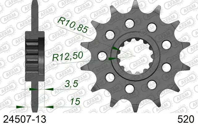 AFAM Framdrev 520 13T 