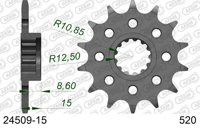 AFAM Framdrev 520 15T 