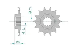 AFAM Framdrev 520 14T