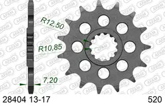 AFAM Framdrev 520, 15T ZX10R/RR, ZX7R/RR, GSR, GSX-R, GSX-S++
