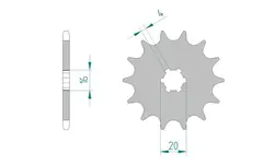 AFAM Framdrev 520 11T