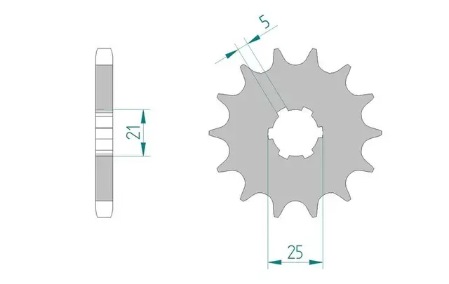 AFAM Framdrev 530 15T 