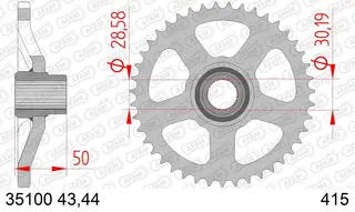 AFAM Bakdrev, St&#229;l #415, 43T
