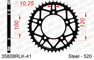 AFAM Bakdrev Racing "RLK" - Stål, #520