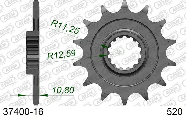 AFAM Framdrev 520 16T 