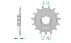 AFAM Framdrev 520 15T