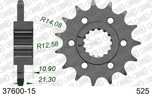 AFAM Framdrev 525 15T 
