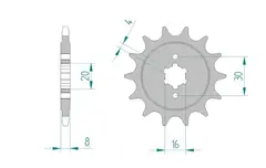 AFAM Framdrev 520 12T