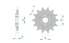 AFAM Framdrev 520 12T