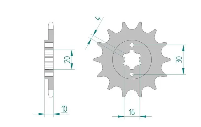 AFAM Framdrev 520 13T 