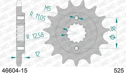 AFAM Framdrev  525