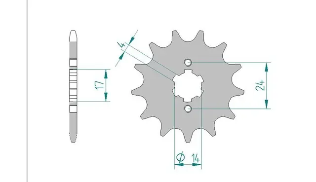 AFAM Framdrev 420 11T 
