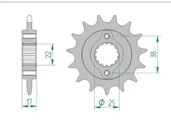 AFAM Framdrev 520 14T