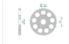 Bakdrev, Aluminium #428