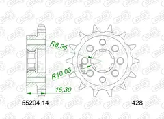 AFAM Framdrev 428 14T