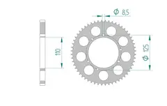 Bakdrev, Aluminium #428
