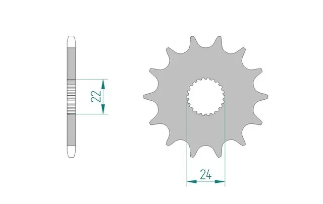 AFAM Framdrev 520 16T 