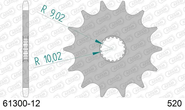 AFAM Framdrev 520 12T 