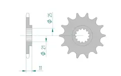 AFAM Framdrev #520 SC