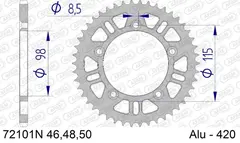 AFAM Bakdrev - Alu, #420 CR65 11-13,TC65 17-&gt;, SX60 98-00,SX65 01