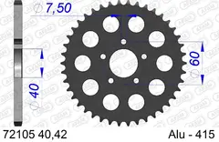 AFAM Bakdrev - Alu, #415