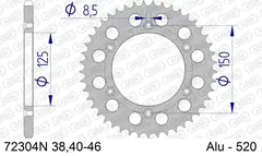 AFAM Bakdrev 520/45 Alu. SX/F EXC/F