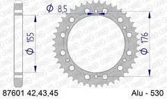 AFAM Bakdrev, Aluminium #530 - Triumph 955/1050 Speed Triple/Daytona