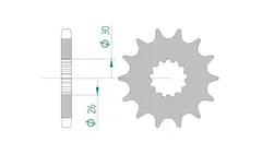 AFAM Framdrev 530 19T