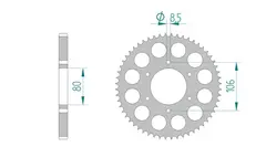 Bakdrev, Aluminium #428