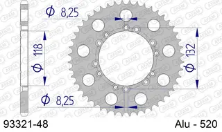 AFAM Bakdrev, Aluminium #520 BETA ALP 4T
