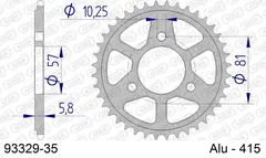 AFAM Bakdrev - Alu, #415