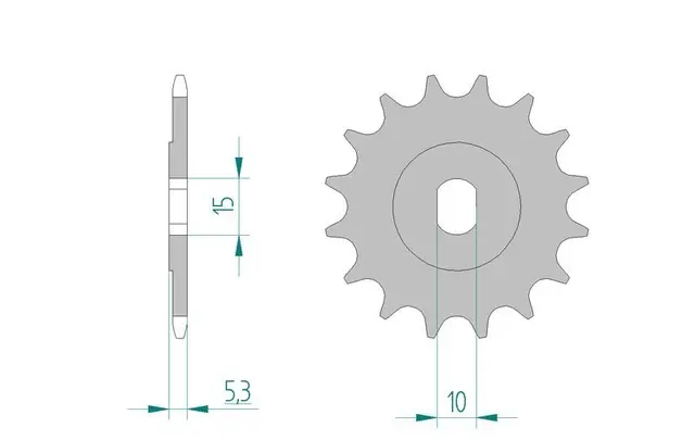 AFAM Framdrev 415 10T 